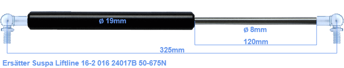 Suspa Liftline 16-2 016 24017B
